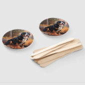 Berner Berg im Herbst Leaves Fall Inspiriert Fächer (Non-assembled)