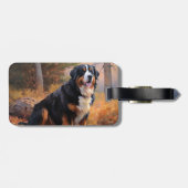 Berner Berg im Herbst Leaves Fall Inspiriert Gepäckanhänger (Rückseite horizontal)