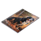 Berner Berg im Herbst Leaves Fall Inspiriert Notizblock (Linke Seite)