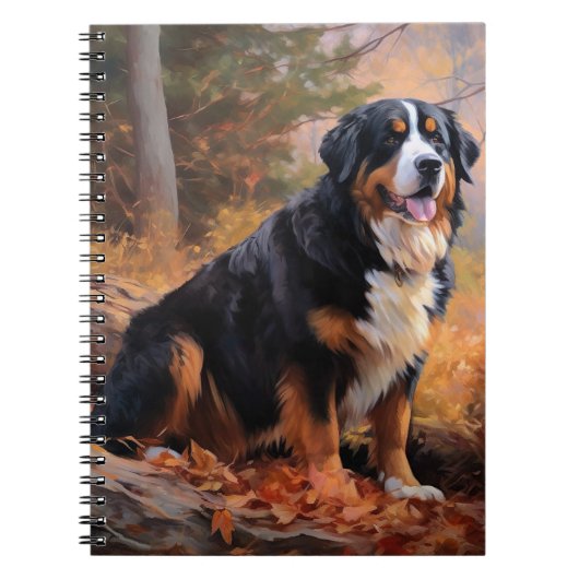 Berner Berg im Herbst Leaves Fall Inspiriert Notizblock (Vorderseite)