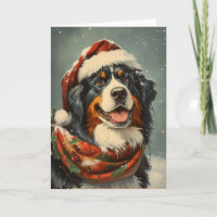 Berner Berghund personalisiert Weihnachten