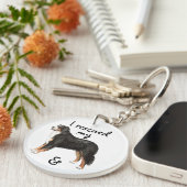 Berner Berghund retten Schlüsselanhänger (Vorderseite rechts)