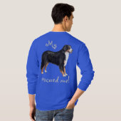 Berner Berghund retten T-Shirt (Schwarz voll)