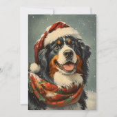 Berner Berghund Weihnachten (Vorderseite)