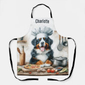 Berner Berner Hund Kochen Koch Schürze (Vorderseite)