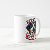 Berner Besties - Freundschaft mit dem Berner Berg Kaffeetasse (VorderseiteRechts)