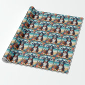 Berner Bliss: Cooler Hund mit Sonnenbrille Geschenkpapier (Ungerollt)