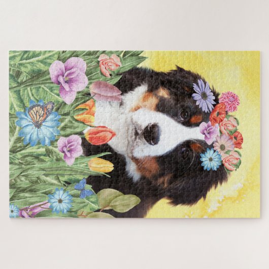 Berner Blume Puzzle (Horizontal)