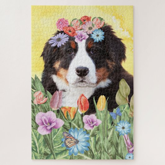 Berner Blume Puzzle (Vertikal)