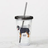 Berner Cartoon Acryltrinkbecher (Rückseite)