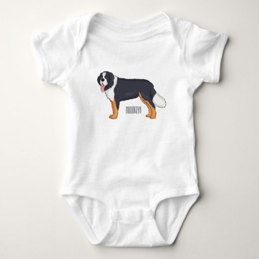 Berner Cartoon Baby Strampler (Vorderseite)