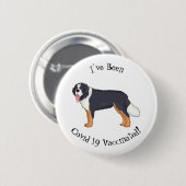 Berner Cartoon Button (Vorne & Hinten)