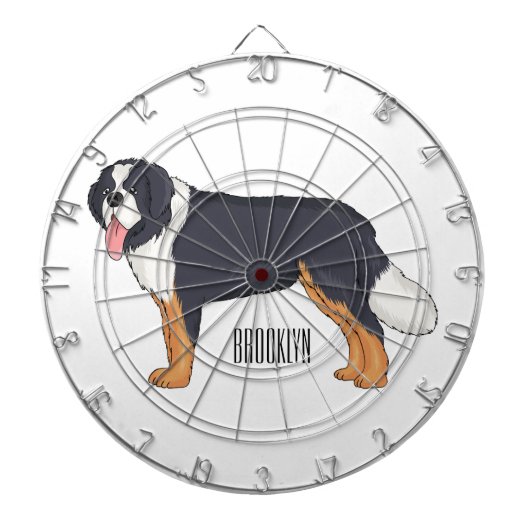 Berner Cartoon Dartscheibe (vorne)