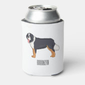 Berner Cartoon Dosenkühler (Kanne Rückseite)