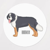 Berner Cartoon Etiketten (Design 1)