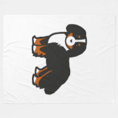 Berner Cartoon Fleecedecke (Vorderseite (Horizontal))