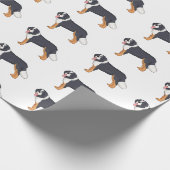 Berner Cartoon Geschenkpapier (Ecke)