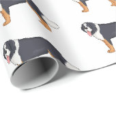 Berner Cartoon Geschenkpapier (Rolleneckpunkt)