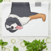 Berner Cartoon Geschirrtuch (Gefaltet)