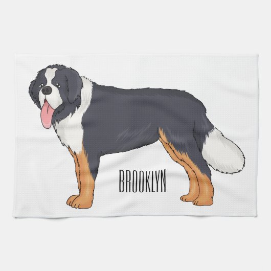 Berner Cartoon Geschirrtuch (Horizontal)