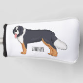 Berner Cartoon Golf Headcover (Vorderseite)