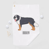 Berner Cartoon Golfhandtuch (Insitu)