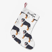Berner Cartoon Kleiner Weihnachtsstrumpf (Vorderansicht (hängend))