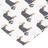 Berner Cartoon Kurzer Tischläufer (Ecke)