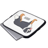 Berner Cartoon Laptopschutzhülle (Vorne Knopf)