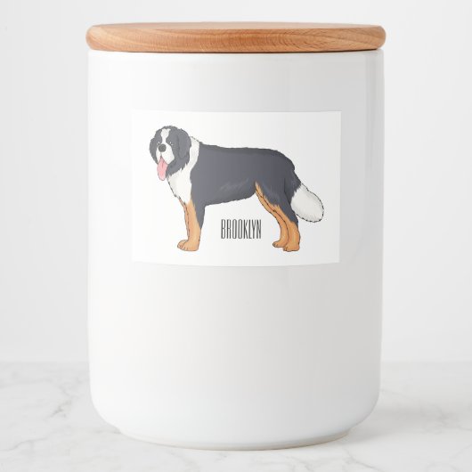 Berner Cartoon Lebensmitteletikett (Vorderseite)