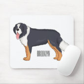 Berner Cartoon Mousepad (Mit Mouse)