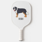 Berner Cartoon Pickleball Schläger (Rückseite)
