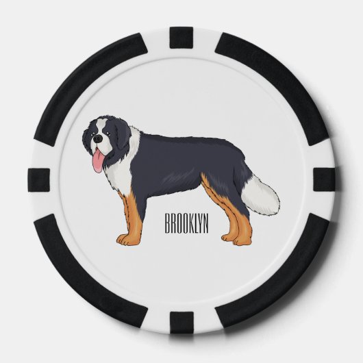 Berner Cartoon Pokerchips (Vorderseite)