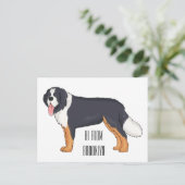 Berner Cartoon Postkarte (Stehend Vorderseite)