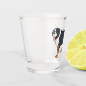 Berner Cartoon Schnapsglas (Links)