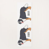 Berner Cartoon Yogamatte (Rückseite)