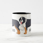 Berner Cartoon Zweifarbige Tasse (Mittel)