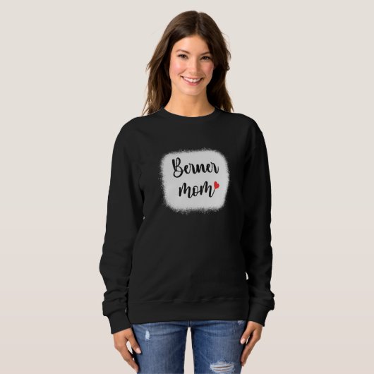 Berner Dog Mom Womens Bernese Mountain Sweatshirt (Vorne ganz)