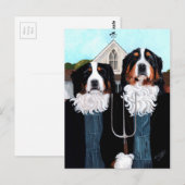 Berner Gothic Postkarte (Vorne/Hinten)