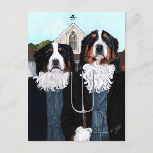 Berner Gothic Postkarte (Vorderseite)