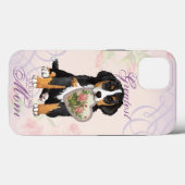 Berner Heart Mama Case-Mate iPhone Hülle (Rückseite (Horizontal))