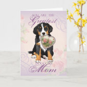 Berner Heart Mama Karte (Gelbe Blume)