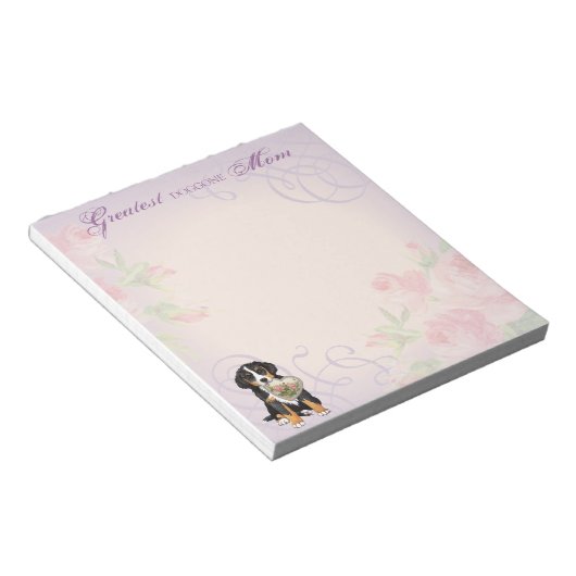 Berner Heart Mama Notizblock (angewinkelt)