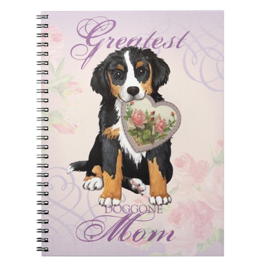 Berner Heart Mama Notizblock (Vorderseite)