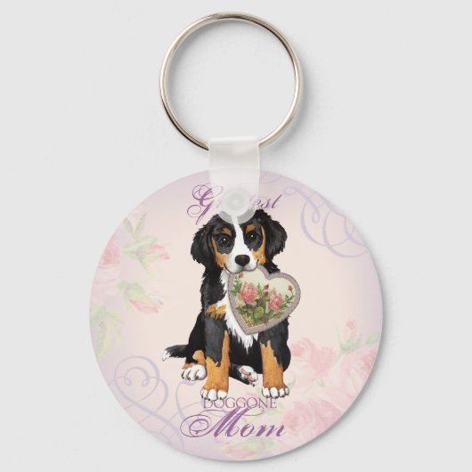 Berner Heart Mama Schlüsselanhänger (Vorderseite)