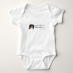 Berner Hund Baby Strampler