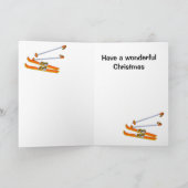 Berner Hund, Bergrettung Feiertagskarte (Innenseite)