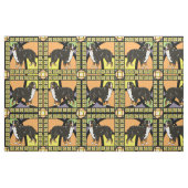 Berner Hund "Buntglas"-Stoff Stoff (Fat Quarter (45,7 x 55,9 cm))
