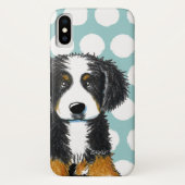 Berner Hund Case-Mate iPhone Hülle (Rückseite)