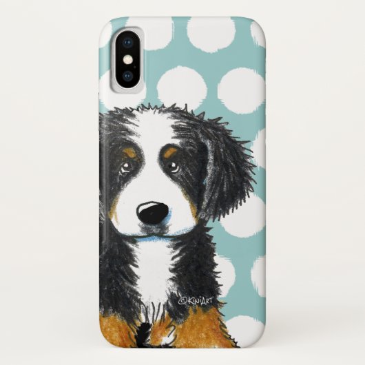Berner Hund Case-Mate iPhone Hülle (Rückseite)